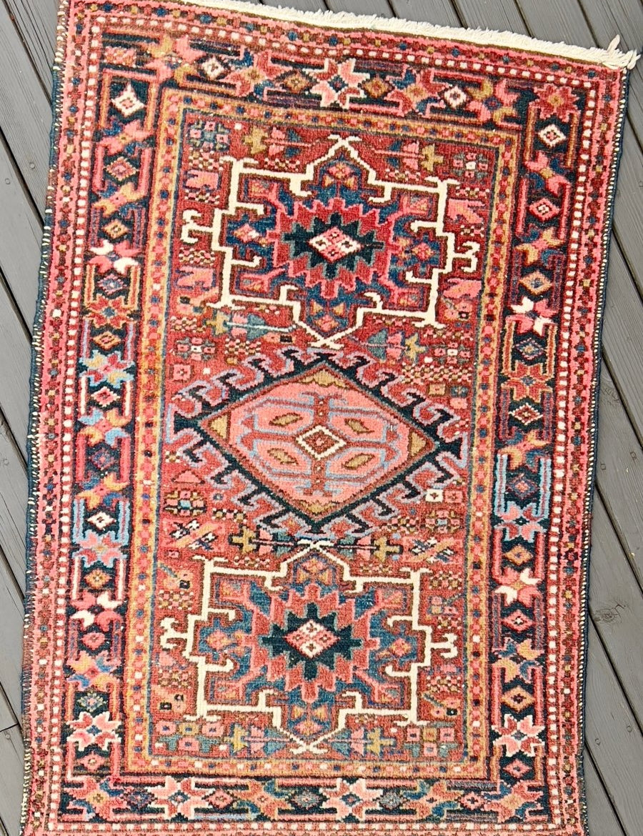 Persian Karaja Rug | 4' 7" x 3' Rug the Rock