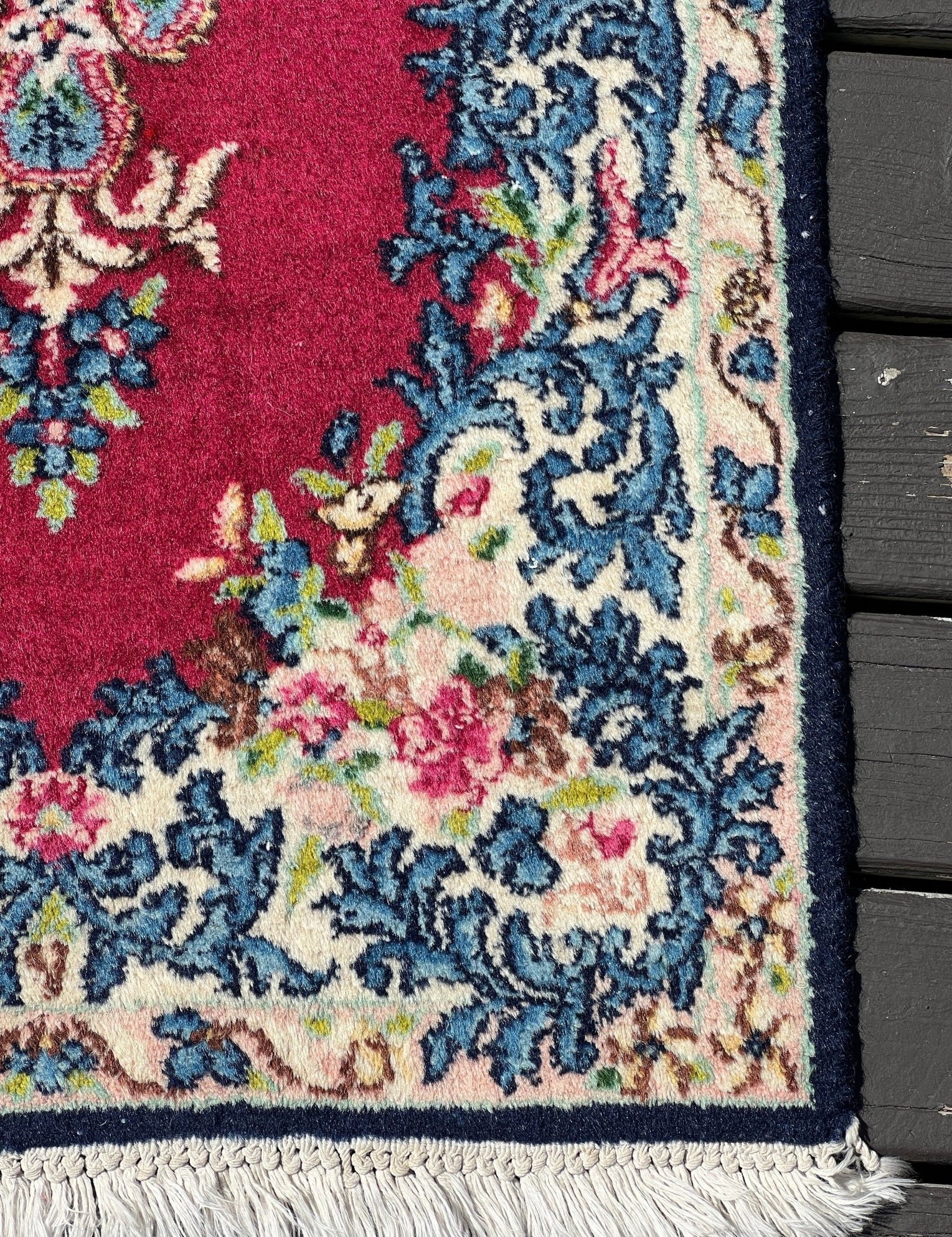 Persian Kerman Rug | 1' 7" x 3' 9" Rug the Rock 