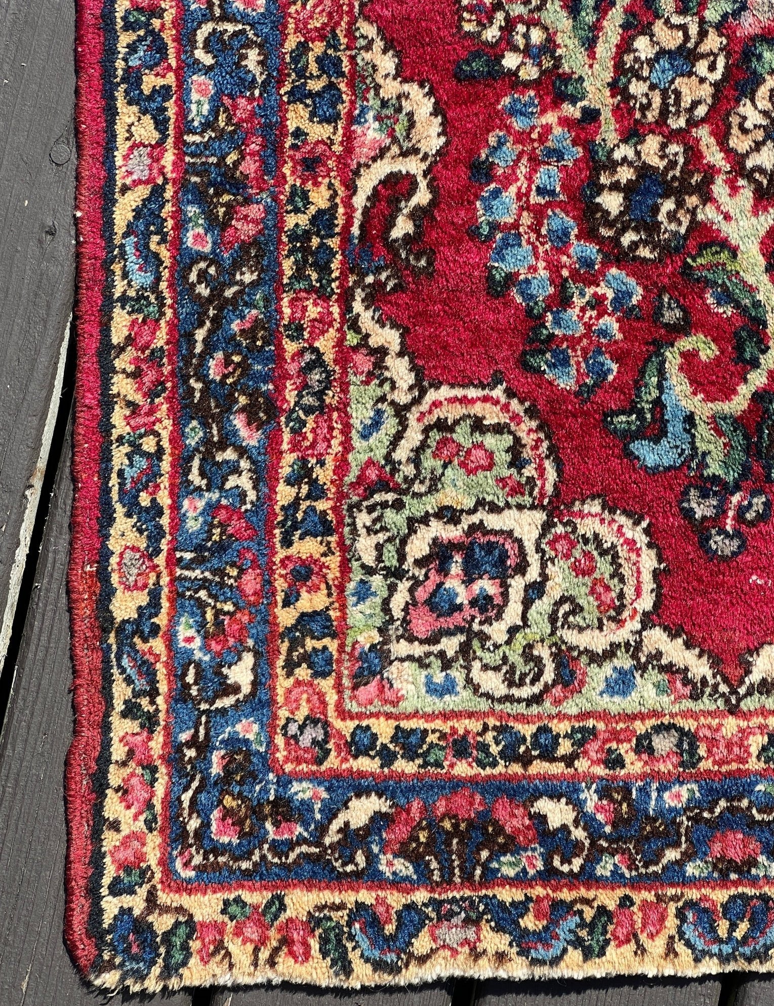 Persian Kerman Rug | 1' 8" x 2' 4" Rug the Rock