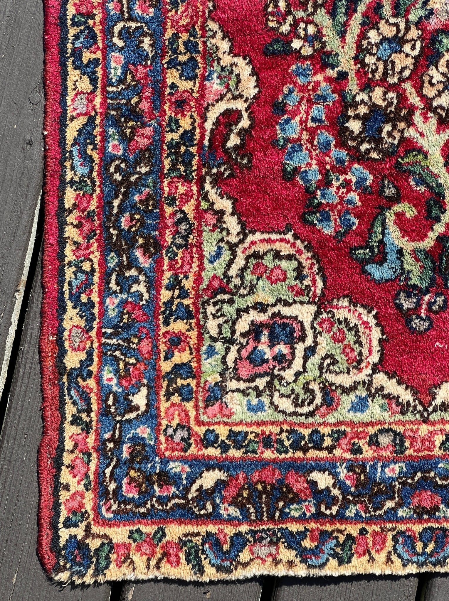 Persian Kerman Rug | 1' 8" x 2' 4" Rug the Rock