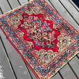 Persian Kerman Rug | 1' 8" x 2' 4" Rug the Rock