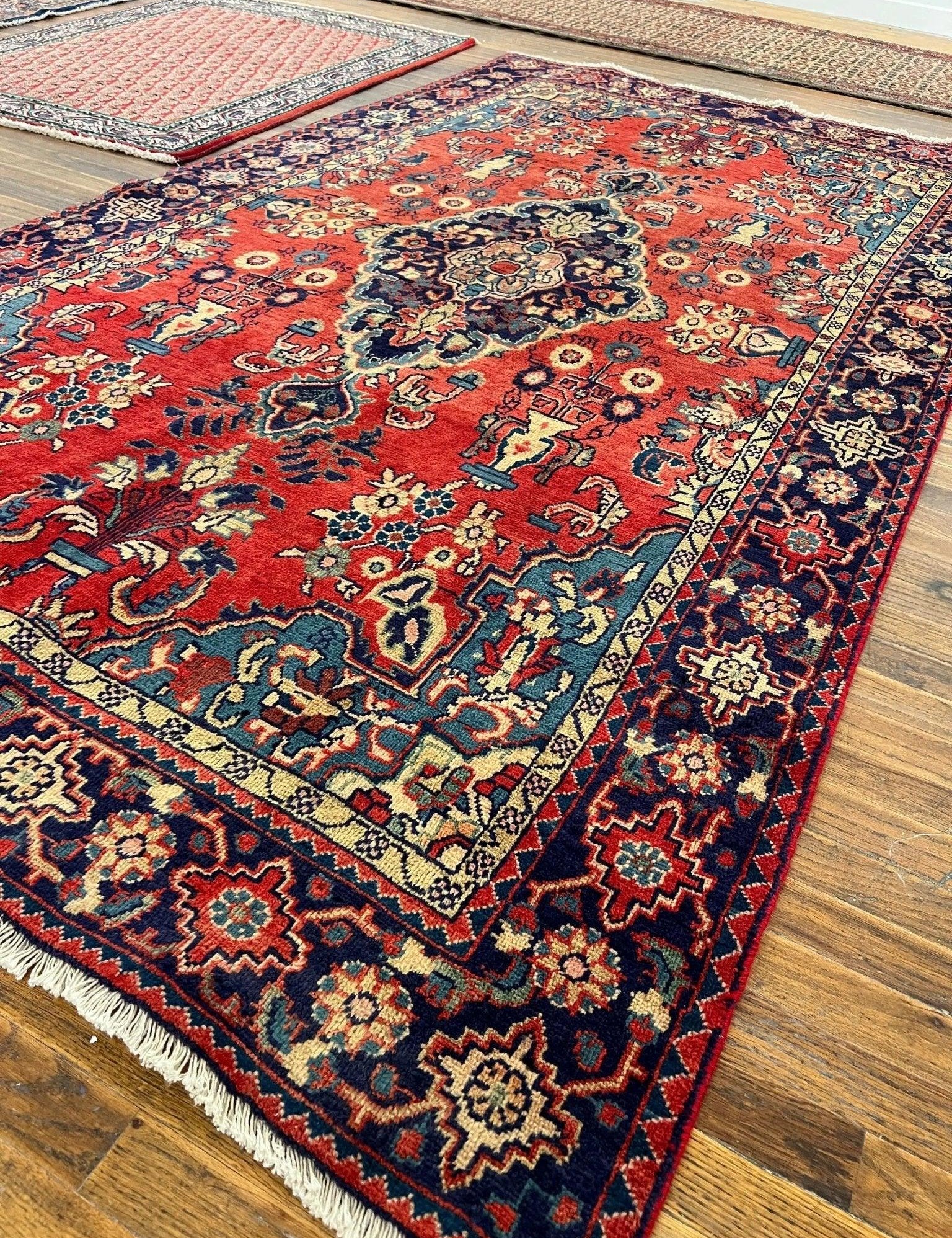 Persian Mahal Rug | 8’ 9” x 4’ 11” Rug the Rock
