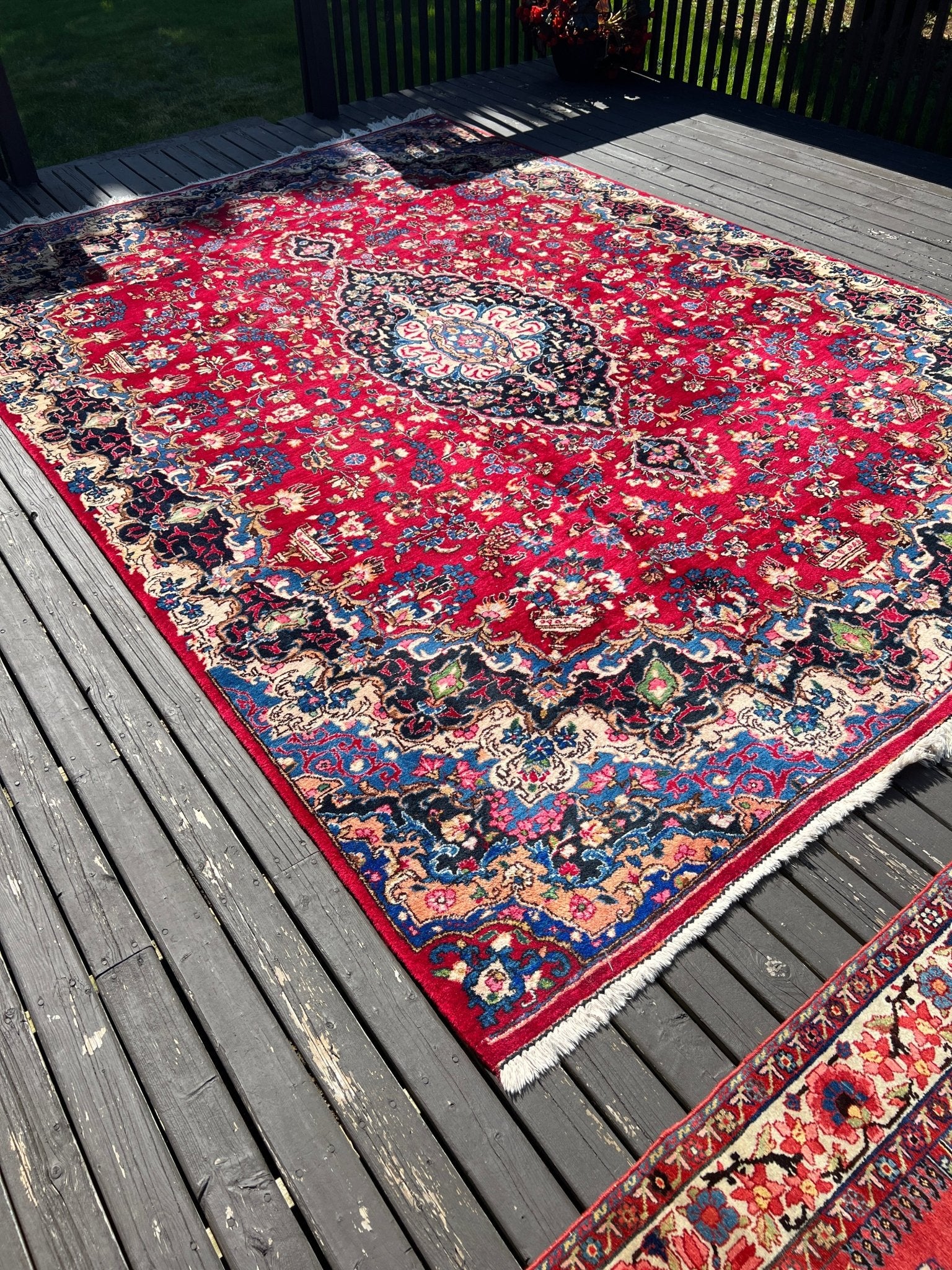 Handmade Persian Mashad Rug 7 10 X 11 2 Rug The Rock Rug The Rock handmade-persian-mashad-rug-7-10-x-11-2-rug-the-rock-rug-the-rock