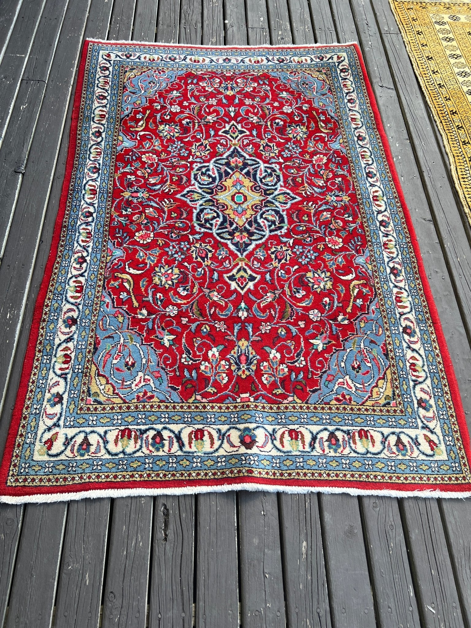 Persian Sarouk Rug | 3' 7" x 5' 5" Rug the Rock 