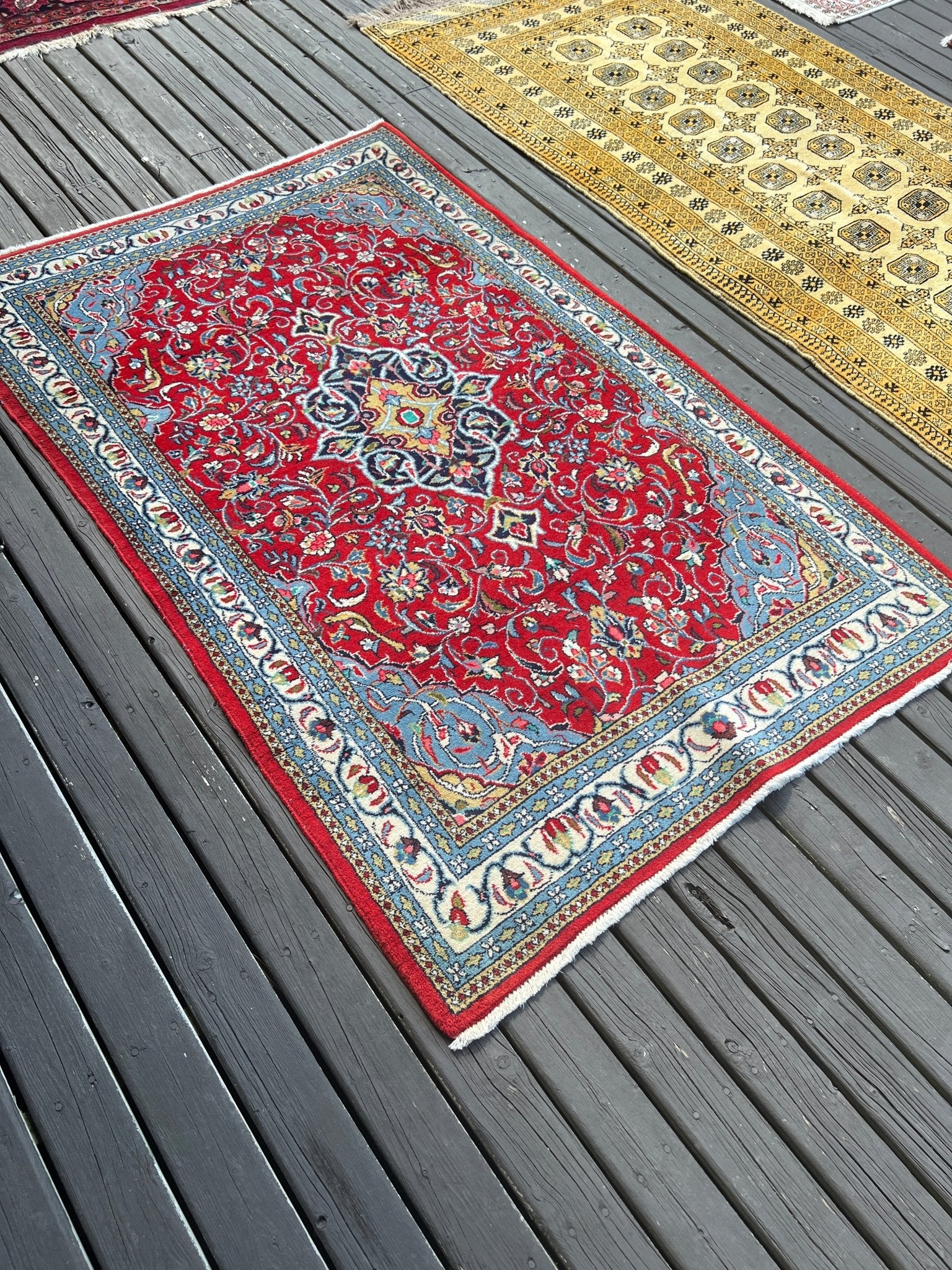 Persian Sarouk Rug | 3' 7" x 5' 5" Rug the Rock 