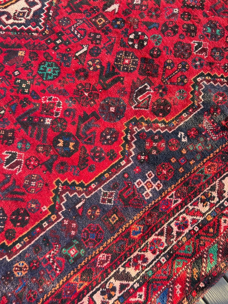Persian Shiraz Rug | 10' 1" x 7' 6" - Wool Area Rugs | St. John's, Newfoundland | Rug the Rock