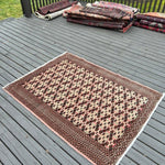 Persian Turkmen Rug | 4' x 1' 7" Rug the Rock