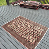 Persian Turkmen Rug | 4' x 1' 7" Rug the Rock