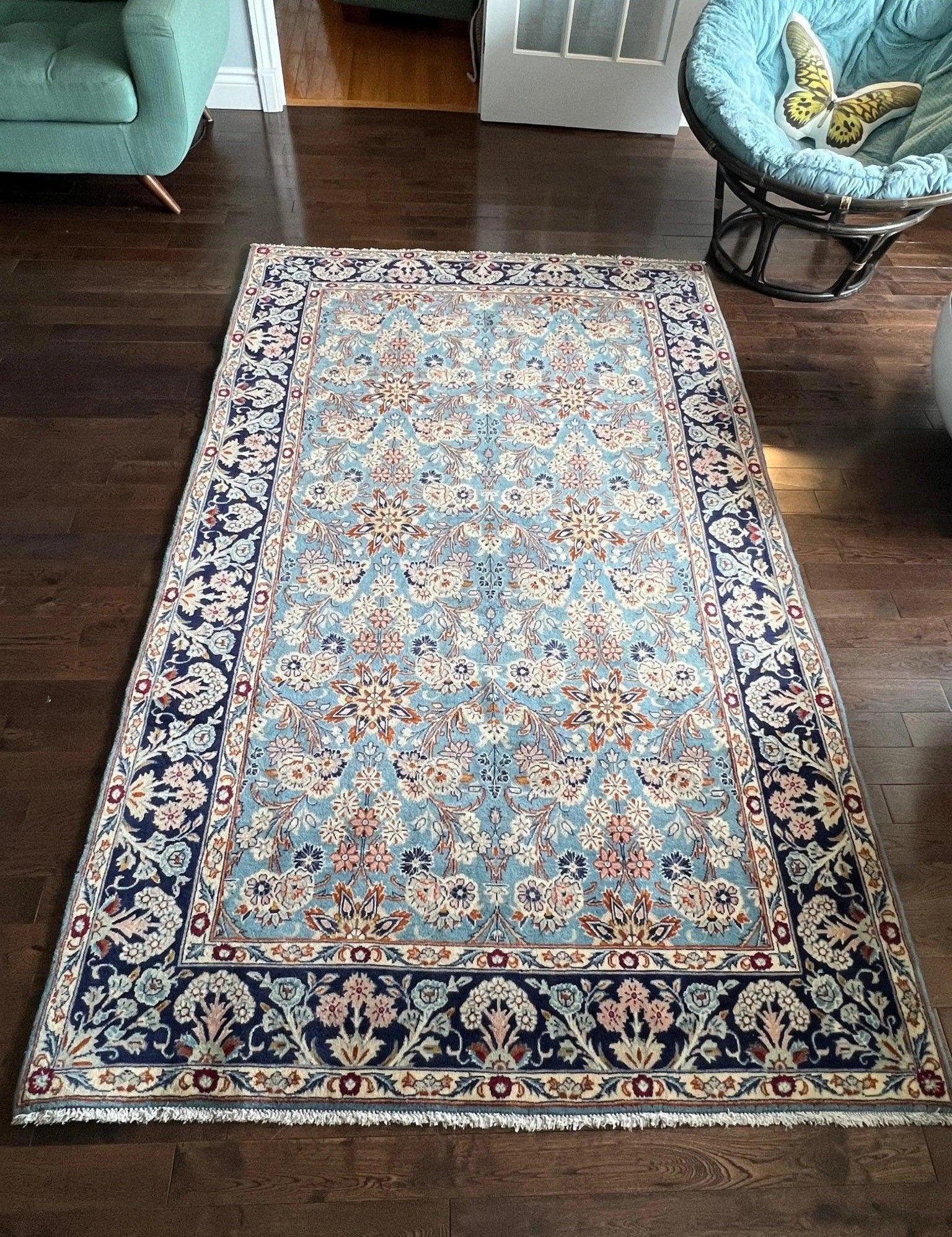 Persian Yazd Rug | 8’ 2” x 5 Rug the Rock