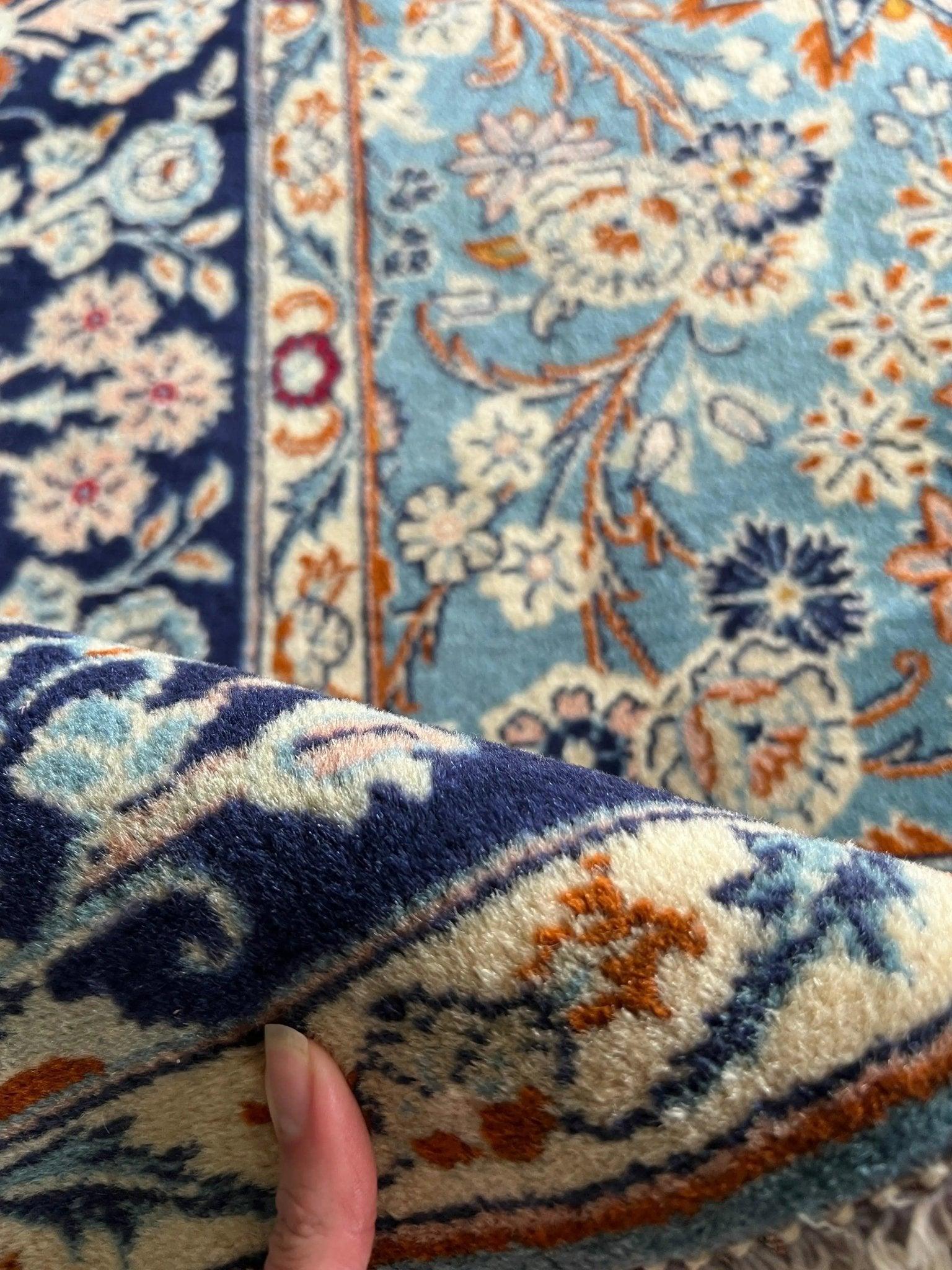 Persian Yazd Rug | 8’ 2” x 5 - Wool Area Rugs | St. John's, Newfoundland | Rug the Rock