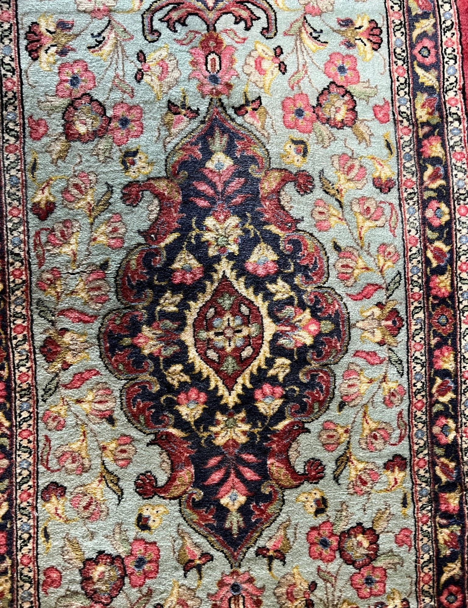 Persian Qom Runner | 6' 5" x 1' 8" Rug the Rock