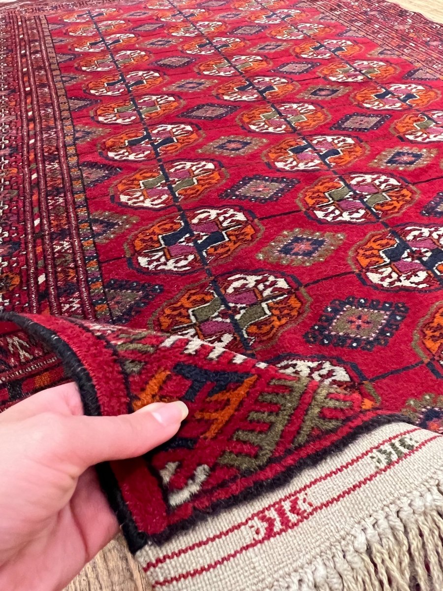 Russian Bukhara Rug | 3' 10" x 6' 1" Rug the Rock