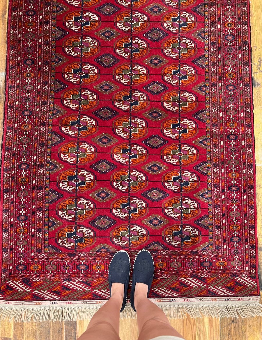 Russian Bukhara Rug | 3' 10" x 6' 1" Rug the Rock