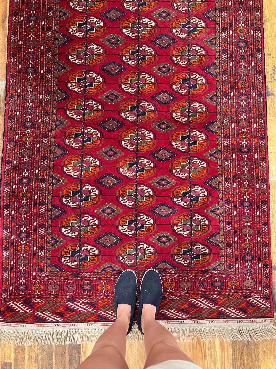 Russian Bukhara Rug | 3' 10" x 6' 1" Rug the Rock