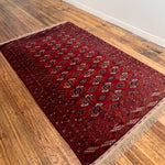 Russian Bukhara Rug | 3' 10" x 6' 1" Rug the Rock