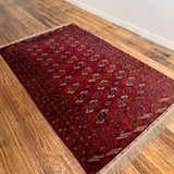 Russian Bukhara Rug | 3' 10" x 6' 1" Rug the Rock
