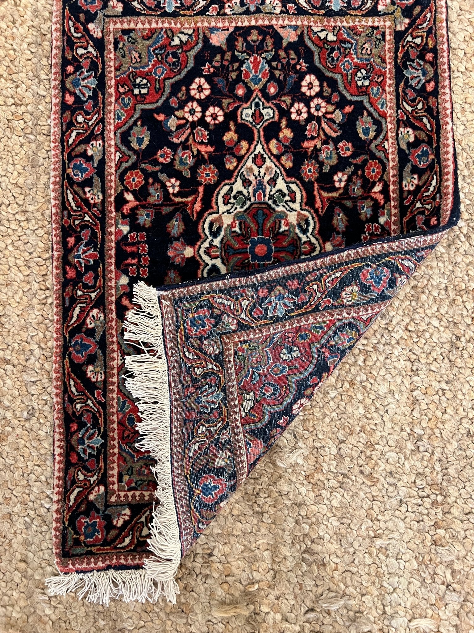 Sarouk | 3' 8" x 2' 2" Rug the Rock