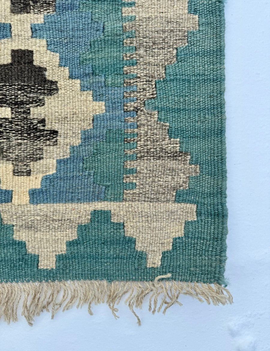 Tiny Persian Qashqai Kilim | 2' 1" x 2' 8" - Rug the Rock