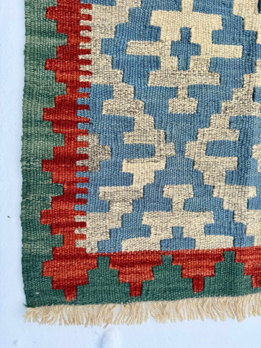 Tiny Persian Qashqai Kilim | 2' x 2' 11" - Rug the Rock