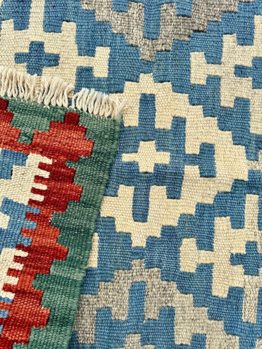 Tiny Persian Qashqai Kilim | 2' x 2' 11" - Rug the Rock