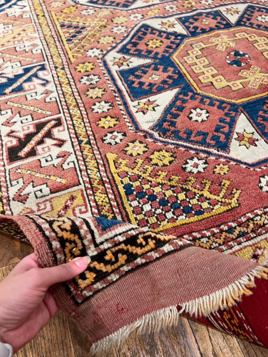 Turkish Ezine Rug | 4' 8" x 5' 11" Rug the Rock