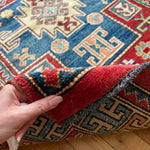 Vintage Kazak Runner | 9' 7" x 2' 9" - Rug the Rock