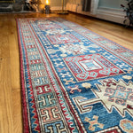 Vintage Kazak Runner | 9' 7" x 2' 9" - Rug the Rock