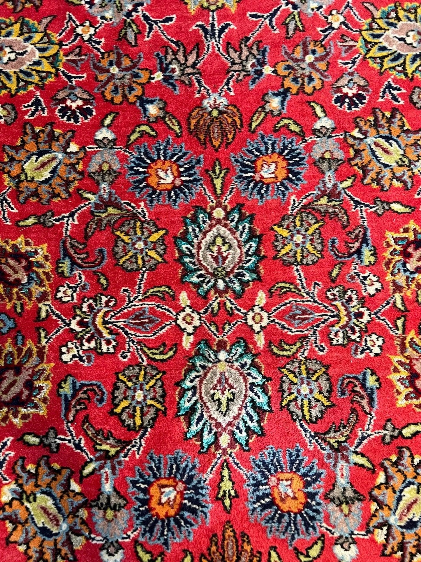 Wool and silk Qum rug|6’7”x4’6” - Wool Area Rugs | St. John's, Newfoundland | Rug the Rock