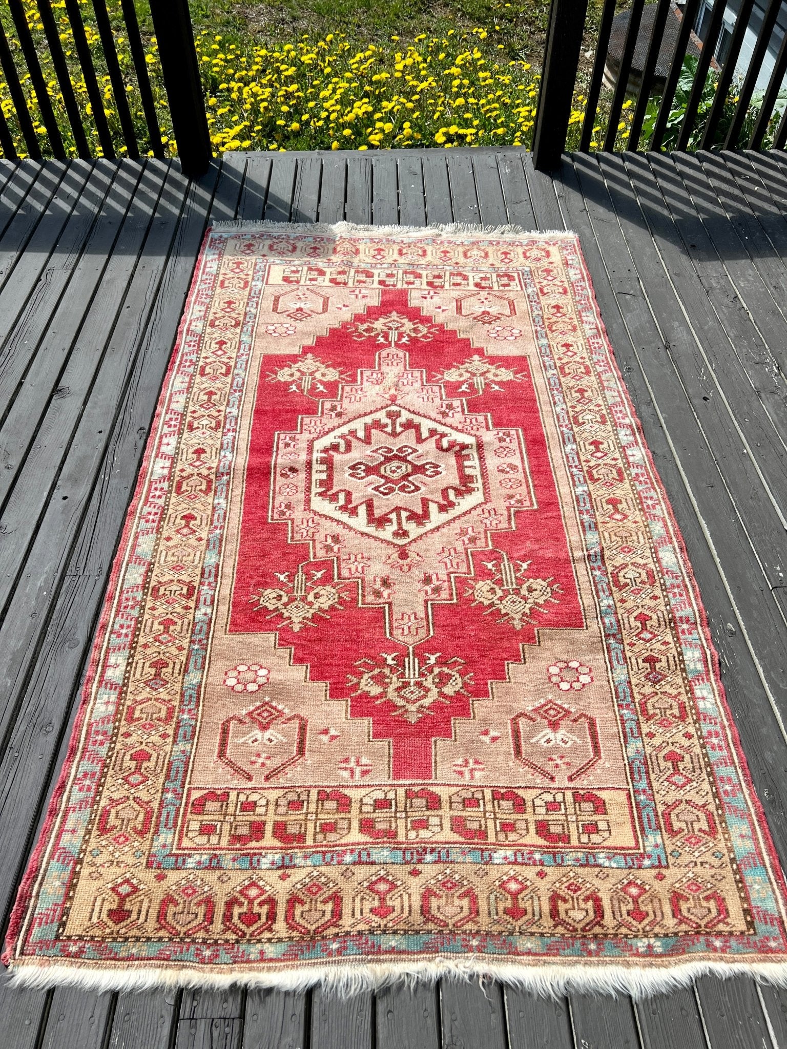 Yahya | 4' x 7' 2" | Vintage Turkish Yahyali Rug - Rug the Rock